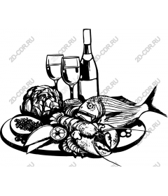  Ассорти из изысканных морепродуктов