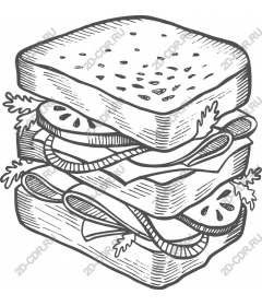 Sandwich gourmet