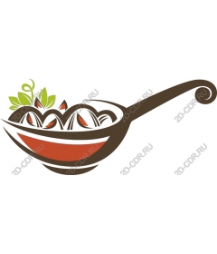  Delicious pasta in the bowl