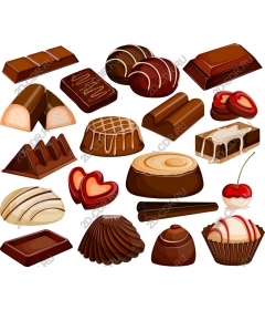  A delicious collection of chocolates
