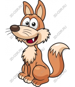  Cute cartoon Fox