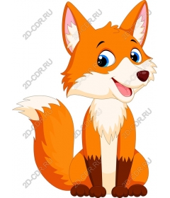  Cute cartoon Fox