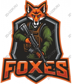  Tactical emblem Foxes