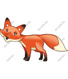  Adorable cartoon Fox