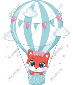  Fancy Fox in a balloon