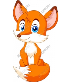  Cute cartoon Fox
