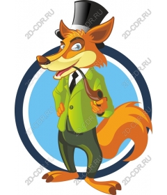  Character Dapper Fox