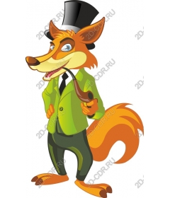  Dapper Fox in the cylinder