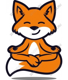 Meditating Fox