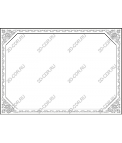  Elegant floral border