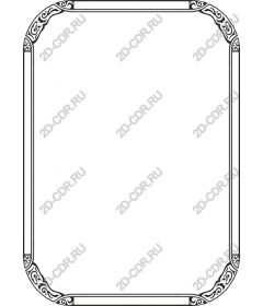  Elegant vintage decorative frame