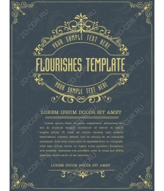 Pattern "Elegant flourishes"