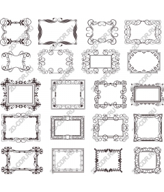 Collection of elegant frames