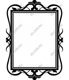  Elegant vintage decorative frame