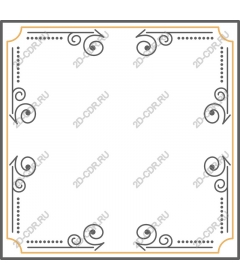  Elegant decorative frame