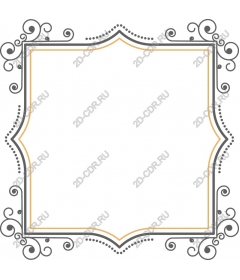  Elegant decorative frame