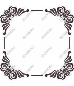  Elegant decorative frame