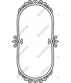  Elegant vintage decorative frame