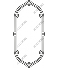  Elegant vintage decorative frame