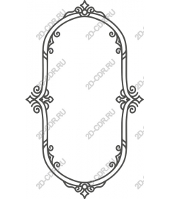  Elegant decorative frame