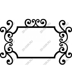 Exquisite decorative frame