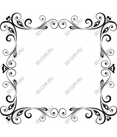  Elegant decorative frame
