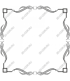  Elegant decorative frame