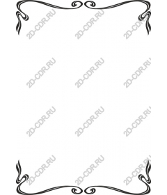  Elegant decorative frame border