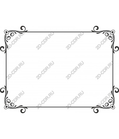  Elegant decorative frame