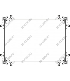  Elegant decorative frame