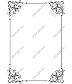 Exquisite vintage frame