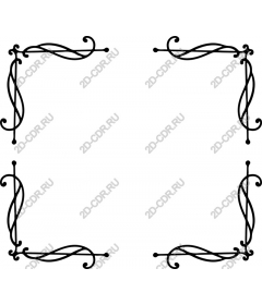  Elegant decorative frame