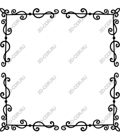  Elegant decorative frame
