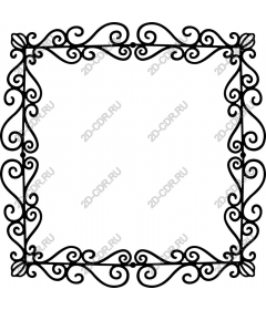  Elegant decorative frame