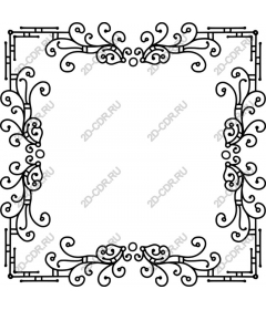  Elegant decorative frame