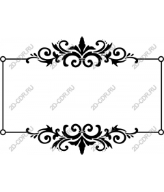  Elegant decorative frame