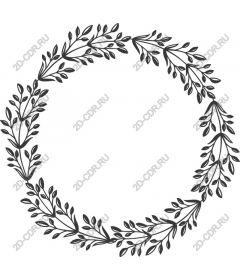 Foliage wreath