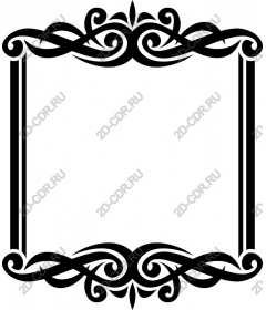  Elegant decorative frame