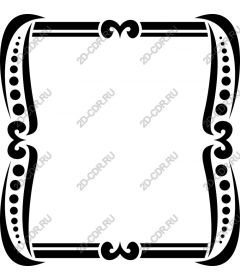  Elegant decorative frame and