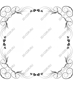  Elegant decorative frame