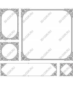  Elegant collection of floral frames