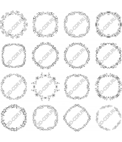  Collection of elegant frames