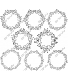 Collection of frames Ornate - Elegant decorative frames