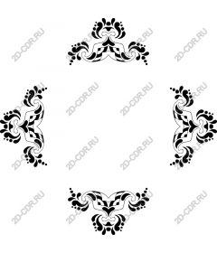  Elegant decorative frame