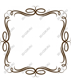Exquisite decorative frame