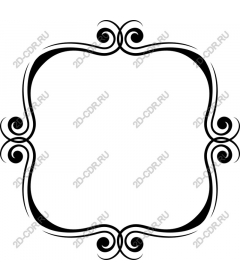 Elegant decorative frame /