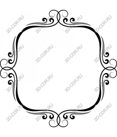 Exquisite vintage frame