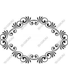 Exquisite vintage frame