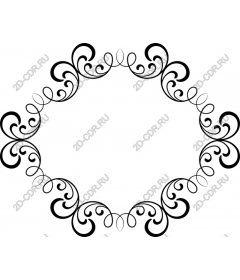  Decorative frame-curl
