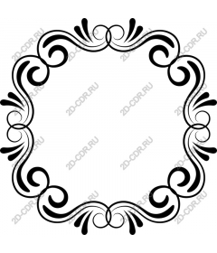 Exquisite decorative frame
